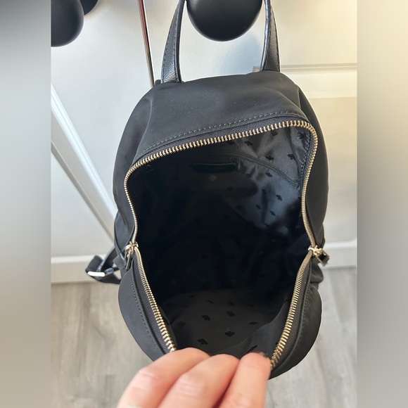 Black & Gold Kate Spade Mini Backpack - Picture 5 of 9